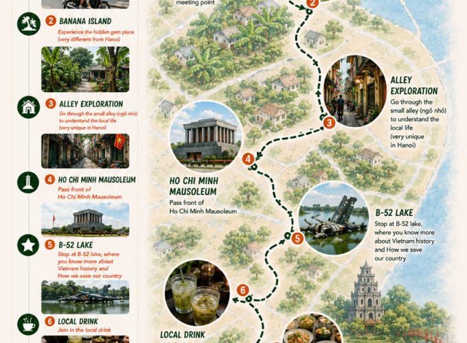 Discover Hanoi City with Motorbike Tours