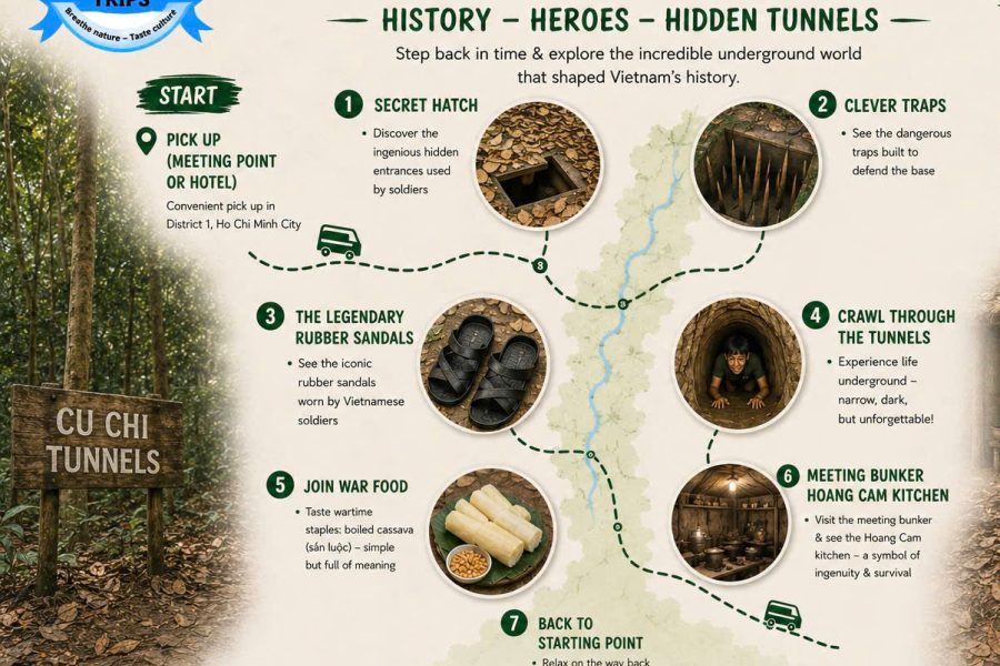 Cu Chi Tunnels Half-Day Tour