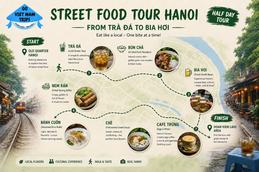 Hanoi Old Quarter Street Food Tour With Vietnamese Drink Culture