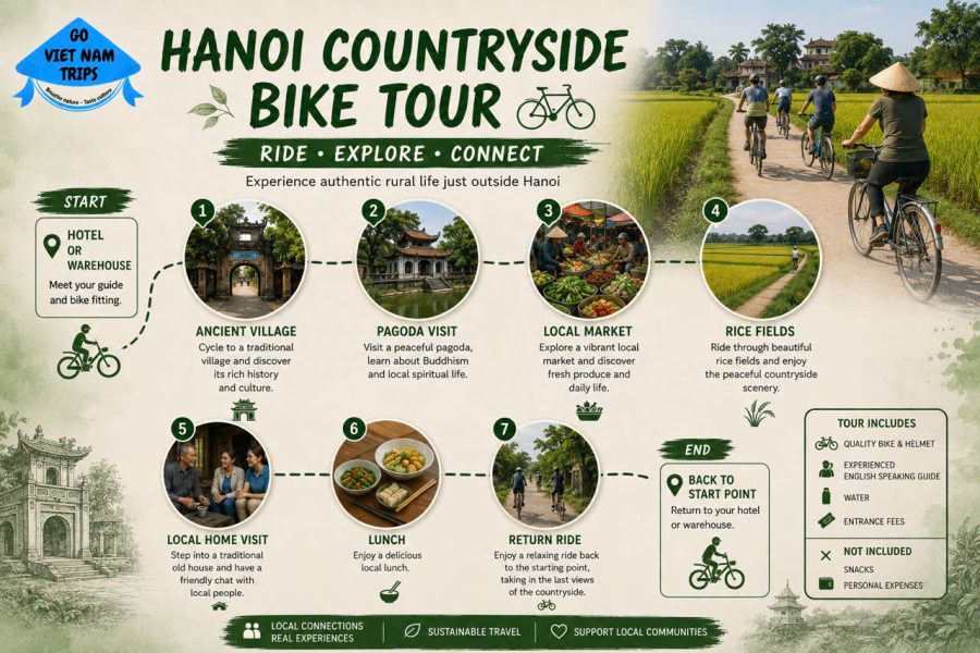 Hanoi Countryside Bike Tour: Red River Culture & Daily Life