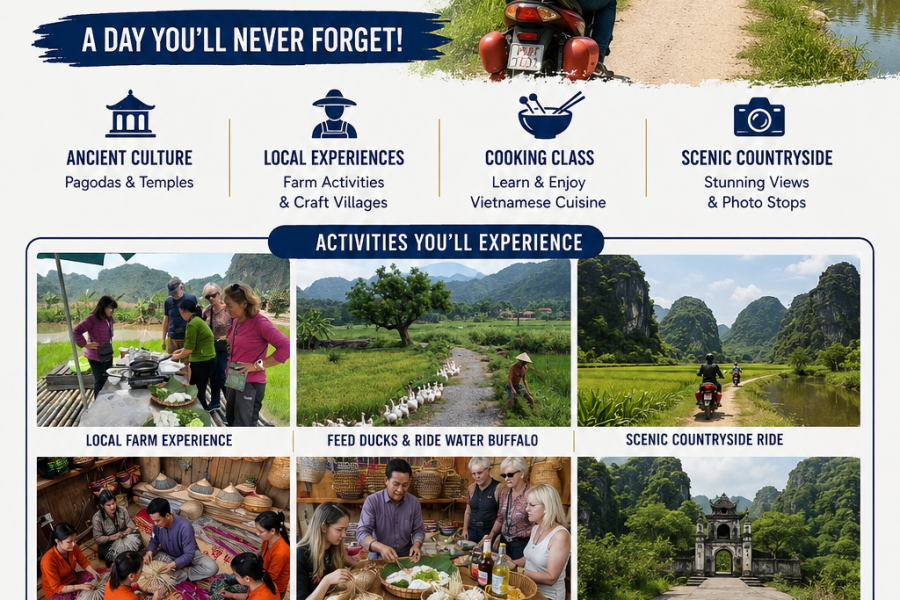 Ninh Binh Countryside Adventure