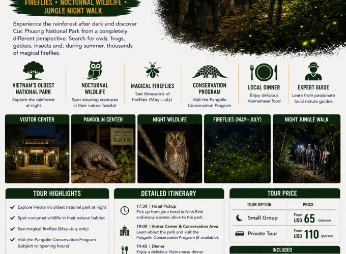 Cuc Phuong Wildlife Night Safari