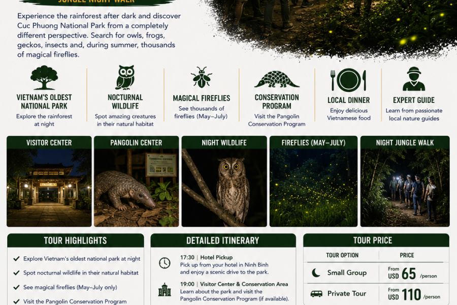 Cuc Phuong Wildlife Night Safari